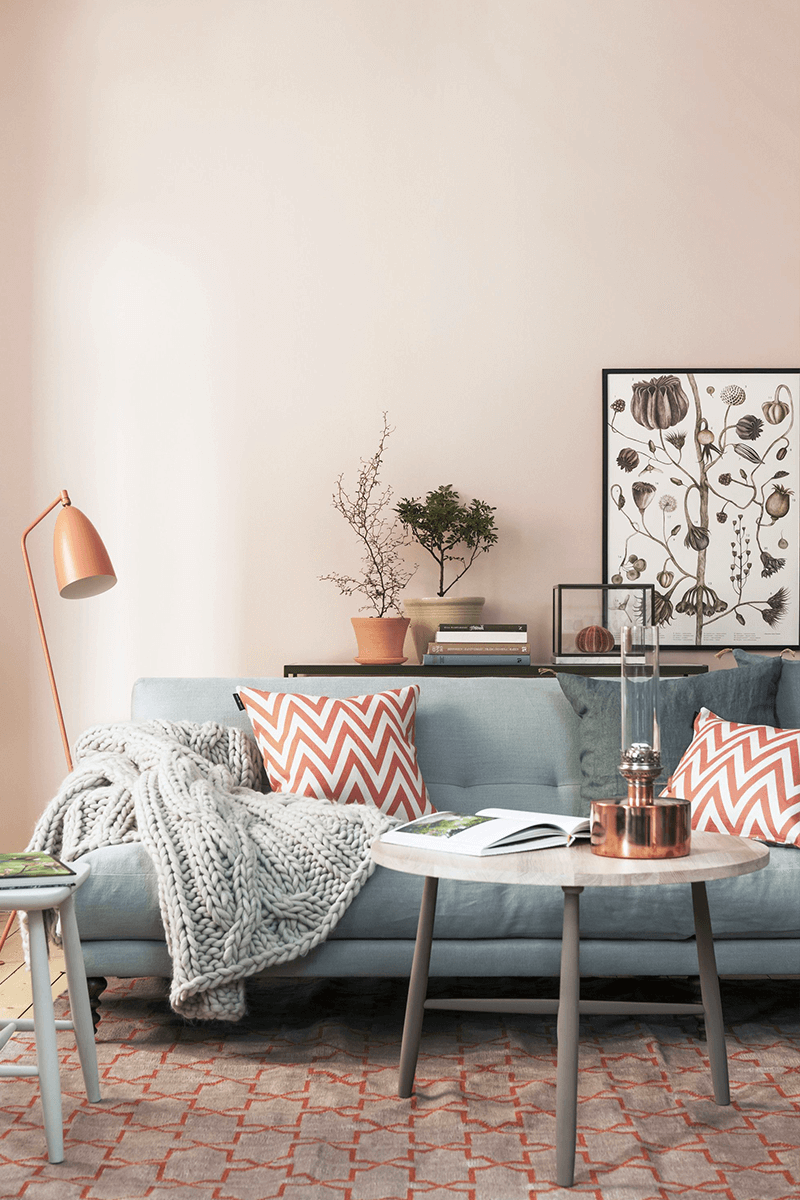 Brighten Up Any Room  With A Flattering Peach  Paint Color 